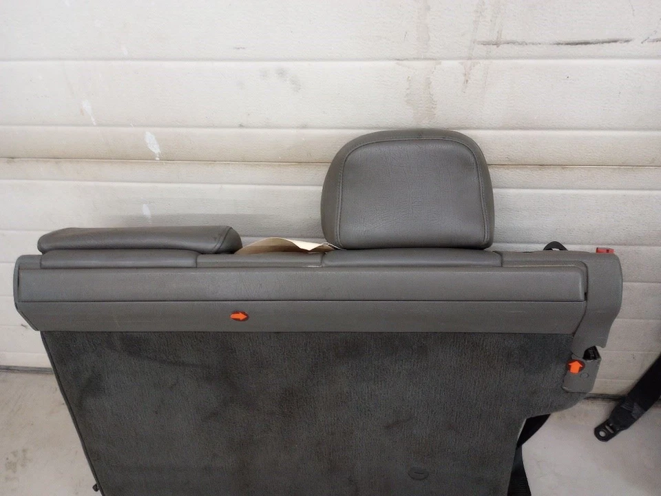 Volvo 850 Set Of Rear Leather Seat Black Fits 1993 1994 1995 1996 1997 93 94 95 Foto 4 de 4