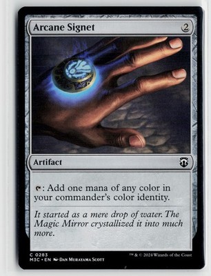 MTG Arcane Signet x1 NM M3C Modern Horizons 3 Commander 0283