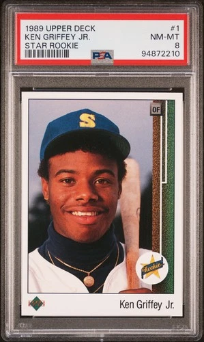 Star Ken Griffey Jr 1989 Upper Deck Star Ken Griffey Jr #1 Rookie