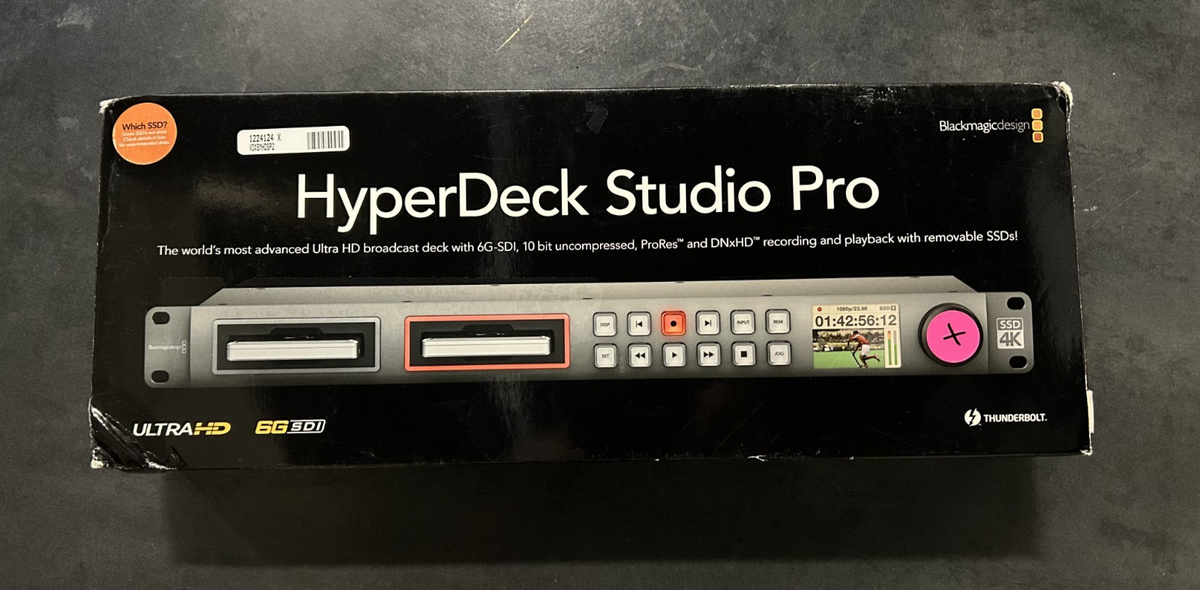 Blackmagic Design HYPERD/ST/DFHP HyperDeck Studio HD Pro 2 | eBay