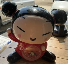 VOOZ Pucca Funny Love Clock - Good Condition, Tested And Working 