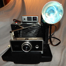 Vintage Polaroid Automatic 250 Land Camera Flash 5 Bulbs Owner's Manual