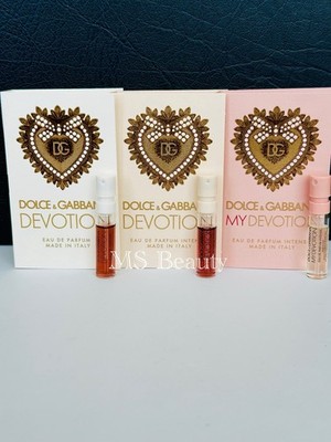 Dolce & Gabbana Devotion Perfume Collection For Women Sample Spray (3pcs)