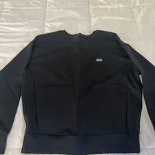 Figs black long sleeve Cornelia Crew top. Large. Form X material.