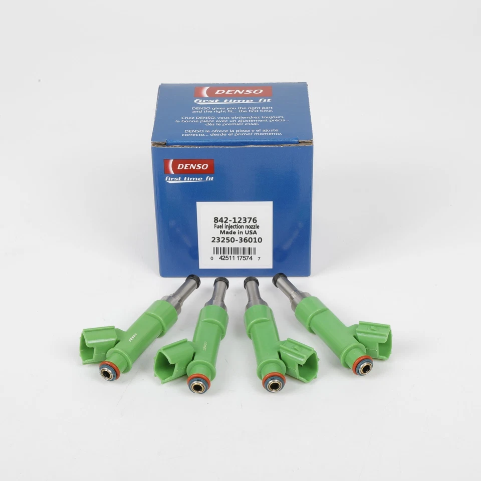4PCS Denso Fuel Injectors 23250-36010 for 2009-19 Toyota Avalon Camry RAV4 Venza - Image 2 of 4