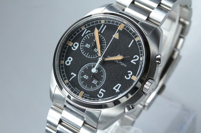 [mit Box] HAMILTON Khaki Aviation Pilot Pioneer Chrono Quarz H765220 Herrenuhr