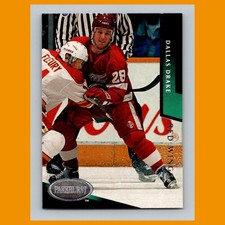 Dallas Drake Rookie #61 1993-94 Parkhurst Detroit Red Wings Hockey Card NHL