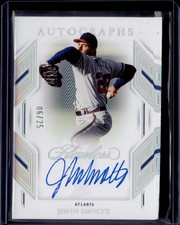2023 Panini Flawless Baseball John Smoltz #FA-JS Auto /25