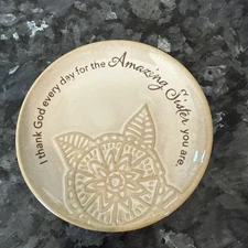 Abbey Gift Amazing Sister Trinket Dish