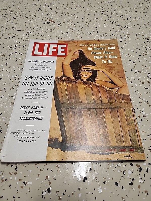 Life Magazine July 8 1966 60th Birthday Present Italian Star, Texas, Hank BAUER