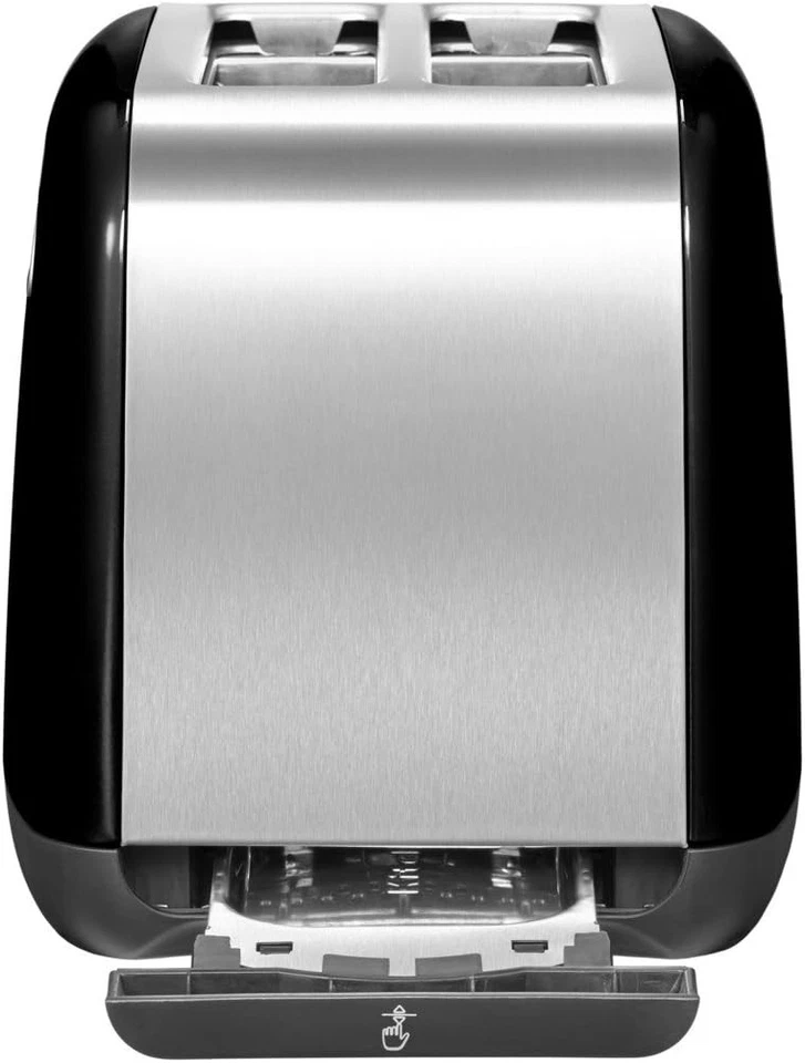 KitchenAid TOASTER 2 SLICE - ONYX BLACK 5KMT2115BOB [Energy Class A] Black  - Image 3 of 4