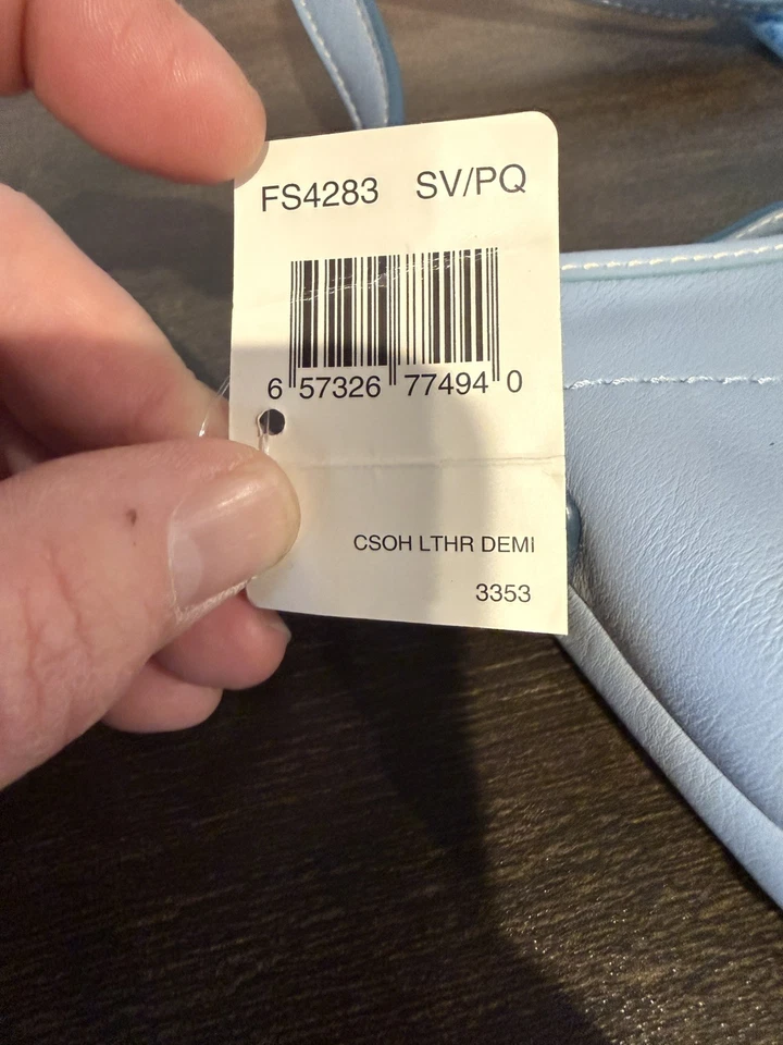 Coach Y2K Vintage 2005 Azul Hielo Hobo Soho A053-4283 Foto 3 de 4