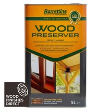 Barrettine Premier Wood Preserver- All Sizes & Colours - Long Lasting & Durable