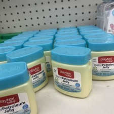 SET OF 2 Playtex Baby 100 Pure Baby Petroleum Jelly Skin Protectant 3.53oz