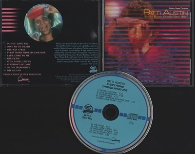 PATTI AUSTIN - EVERY HOME SHOULD HAVE ONE - TARGET CD   1981 QWEST RECORDS GER