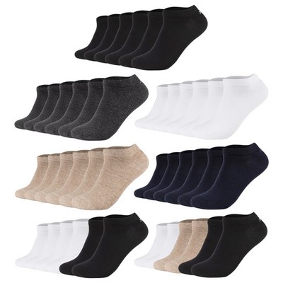 JOOP! Unisex Sneakersocken, 6er Pack - Premium Essential Organic Cotton Sneak...