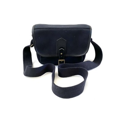 black canvas FOGG London Celia luxury camera shoulder bag case