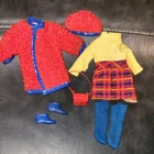 VINTAGE BARBIE SKIPPER WOOLY WINNER #1746 COMPLETE Set