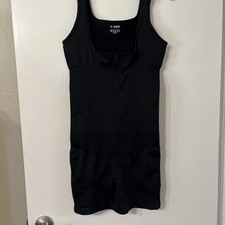 Shapewear Bodysuit Black Panty Girdle Long Leg NEW Plus 2X