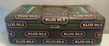 VTG Metal Toolbox Mini KLOS 95.5 Los Angeles Radio Station Classic Stickers