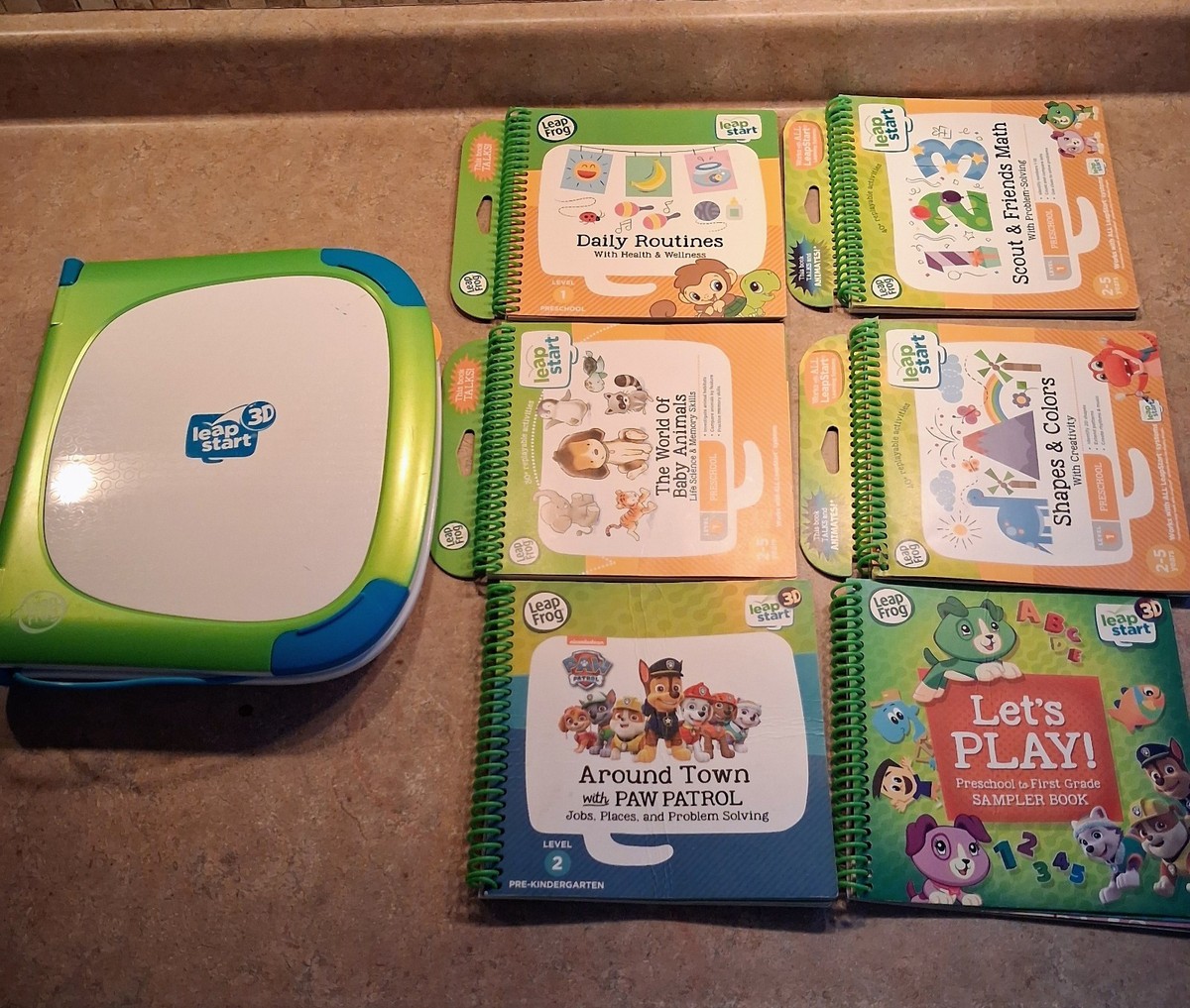 Leap Start 3D Learning System With 6 Books Lot | eBay
