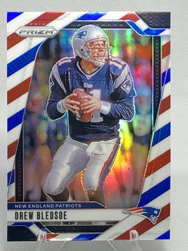 2024 Panini Prizm Red White and Blue #200 Drew Bledsoe New England Patriots - Picture 1 of 4