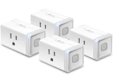 Kasa Smart Plug HS103P4, Smart Home Wi-Fi Outlet Works with Alexa, Echo, Google 