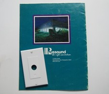 Russound White Wall Plate for Impedance Matching Volume ALT, LPT, XLT