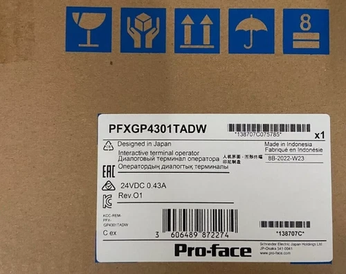 1PC New PRO-FACE HMI PFXGP4301TADW TOUCH SCREEN In Box VIA Fedex Or DHL - Picture 1 of 4