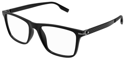 *NEW AUTHENTIC* Montblanc MB0251O-001 BLACK EYEGLASS FRAME, Size 54mm