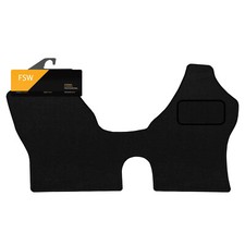 Van Floor Mats For Toyota Hiace Van 2008-2019 Fully Tailored Carpet Black