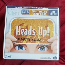 Heads Up Party Game As seen on Ellen 3rd Edition NEW