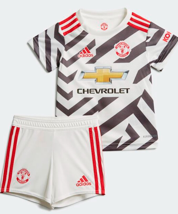 Adidas Baby Manchester Utd Fútbol Kit Aeroready Fútbol EPL FM4277