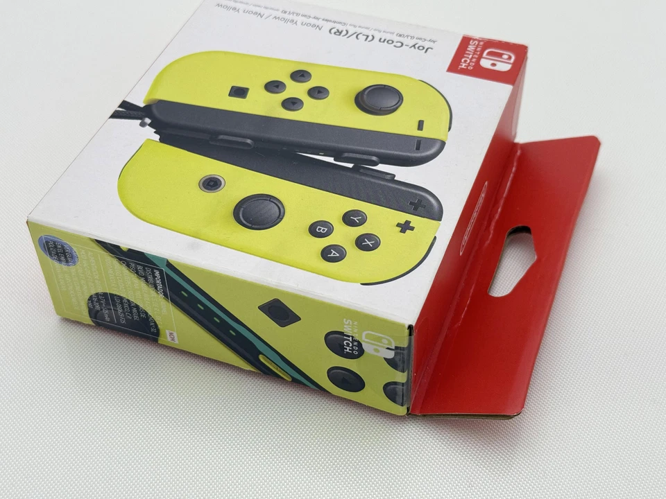 NEW! Nintendo Switch Joy-Con (L/R) Wireless Controllers -Neon Yellow- Never Open - Image 3 of 4