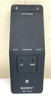 Original Sony RMF-TX100E SMART ONE FLICK VOICE TOUCHPAD TV FERNBEDIENUNG