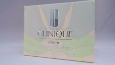 CLINIQUE SHEER POWDER BLUSHER - .27 OZ. - 01 BARELY NUDE - NEW - BOXED
