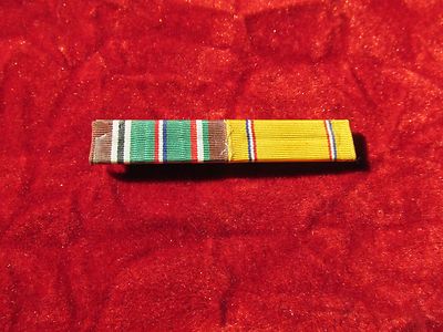 Navy Ribbon bar USMC Marines European Campaign American defense pinback 1/2 inch