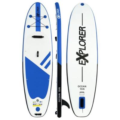 Explorer SUP Set Ocean 10.6 | 320 x 84 x 12,7 cm | blau Stand-Up-Paddle-Board