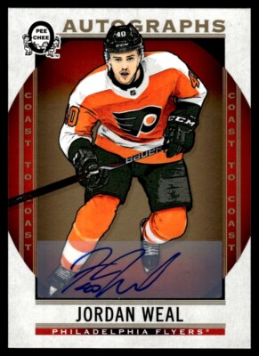 2019-20 Upper Deck Synergy Autographs Jordan Weal Auto Montreal Canadiens #A-JW
