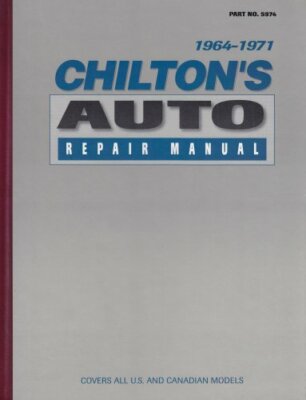 Chilton's Auto Repair Manual 1964-71 by Chilton | eBay