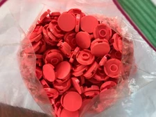 LEGO-NEW-#14769-CORAL-ROUND TILE 2 X 2- 25 PIECES