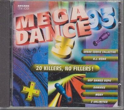 Mega Dance 93/03 - CD - D.J. Bobo, 2 Unlimited, Moby, Robin S, Bizarre Inc., ...