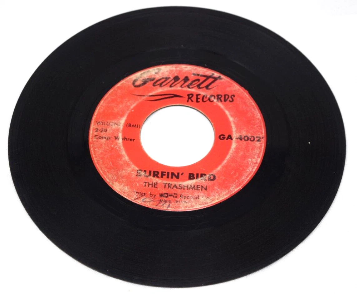 国内盤THE TRASHMENレコード1965年 red vinyl Trashmen Surfin Bird for sale - eBay