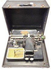 Antique 1914 GENIA antique and rare index Typewriter typewriter thumbnail