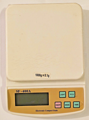 1000g/0.1g Kitchen Scale Electronic Compact Scale SF-400A