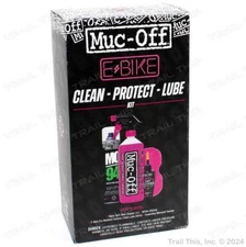 Muc-Off Ebike Clean Protect Lube Kit, Degreaser Cleaning Lubricate Parts