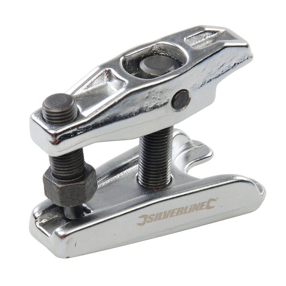 Steering ball joint puller outlet