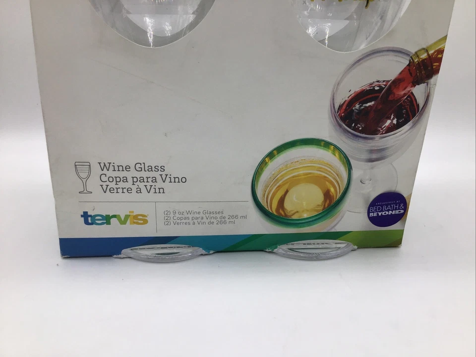 Tervis “I Do” y “I Do What She Says” 9 oz. Juego de 2 copas de vino aislantes para boda Foto 4 de 4