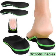 Work Boots Feet Arch Support Orthotic Plantar Fasciitis Gel Cushion Shoe Insoles