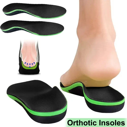 Work Boots Feet Arch Support Orthotic Plantar Fasciitis Gel Cushion Shoe Insoles - Picture 1 of 20